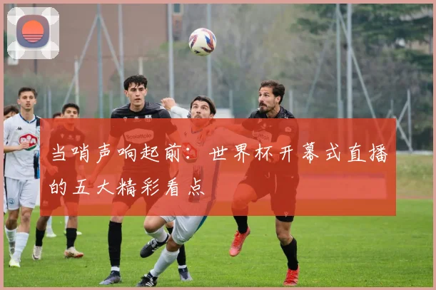 当哨声响起前：世界杯开幕式直播的五大精彩看点